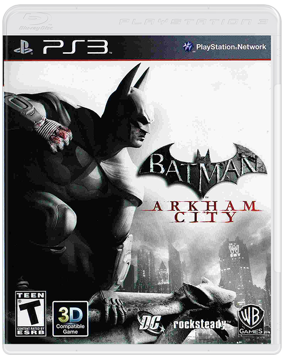 Batman: Arkham City box art for Playstation 3
